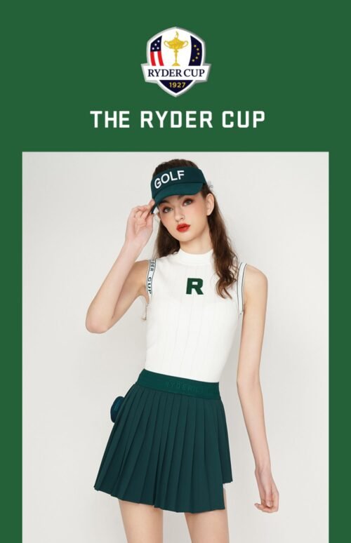 Golf suit women's short skirt personality sports fashion pleated skirt A-line skirt - Image 2