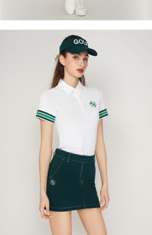 Golf Wear Women's Short sleeved Summer Fashion Anti-aging Sports Polo Shirt - Image 5