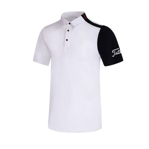 Golf Clothing Men's Jerseys Breathable Sweat Wicking Short sleeves Sweat Absorbing Polo Shirts Golf Tops - Image 2