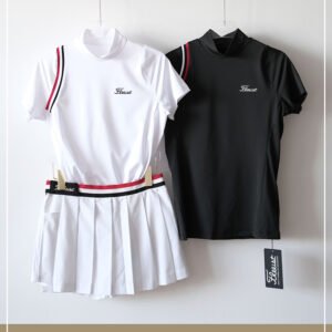 Golf clothing women's top outdoor sports casual round neck top breathable comfortable golf new style