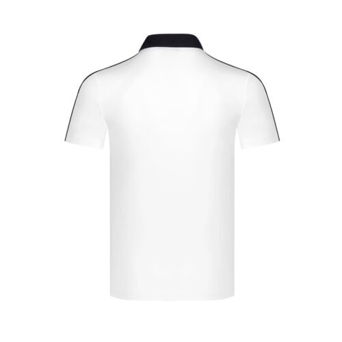 Men's Solid color Polo Shirt High-quality Stand up Collar Outdoor Sports Golf Top - Image 5