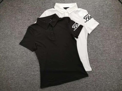 Golf Women's Summer Slim fit Slimming Polo Top, Fashionable High-quality Golf Clothing Top - Image 2