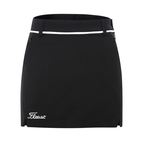 Golf clothing women's summer short skirt solid color fashion outdoor versatile skirt breathable - Image 3