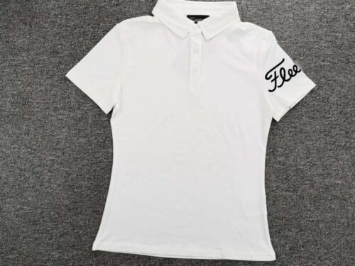 Golf Women's Summer Slim fit Slimming Polo Top, Fashionable High-quality Golf Clothing Top - Image 3