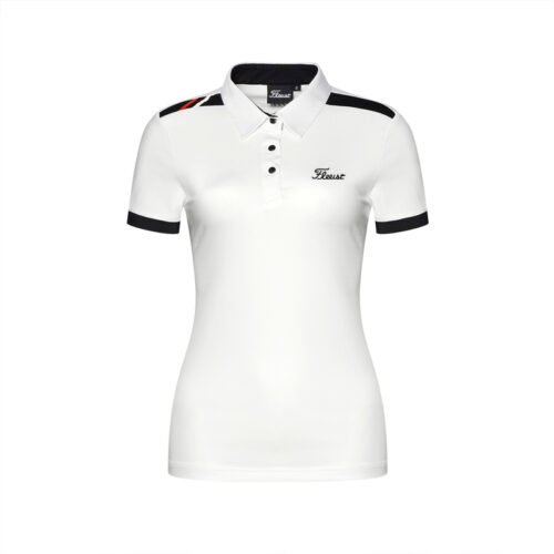 Solid color golf jerseys women's golf apparel outdoor sports jerseys polo shirts - Image 4