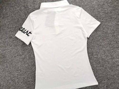 Golf Women's Summer Slim fit Slimming Polo Top, Fashionable High-quality Golf Clothing Top - Image 4