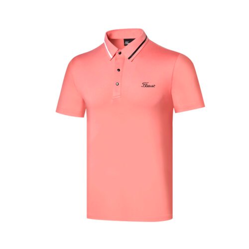 Golf clothing men's sweat wicking sport polo shirt quick drying breathable casual outdoor top - Image 5
