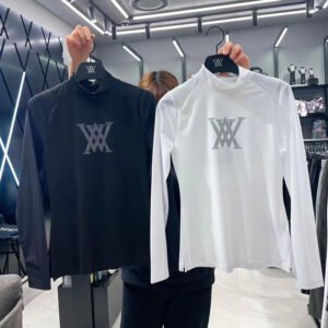 Golf Wear Long sleeved Women's Fashionable Solid color Versatile Top