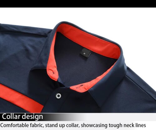 Golf Clothing Men's Golf Clothing Outdoor Sports Short sleeved Breathable T-shirt Polo Shirt - Image 6