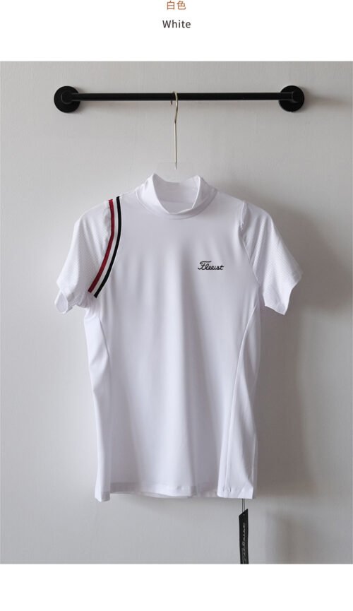 Golf clothing women's top outdoor sports casual round neck top breathable comfortable golf new style - Image 6