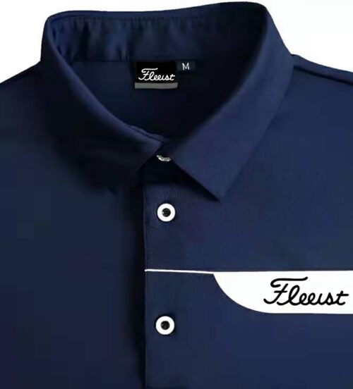 Golf Clothing Short sleeve Men's Quick drying Breathable Top Outdoor Sports Polo Shirt - Image 4