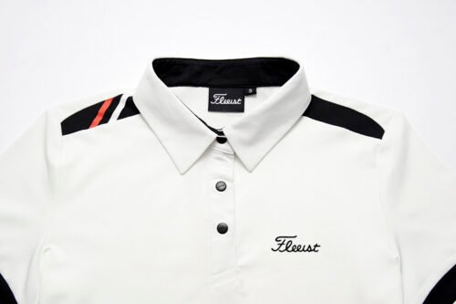 Solid color golf jerseys women's golf apparel outdoor sports jerseys polo shirts - Image 6