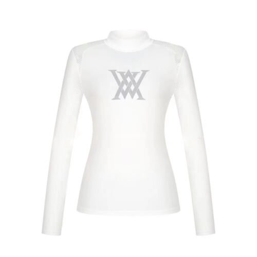 Golf Wear Long sleeved Women's Fashionable Solid color Versatile Top - Image 3