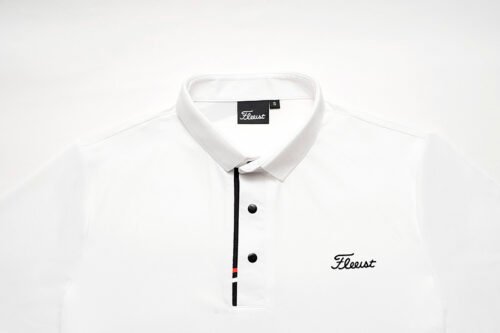 Summer golf clothes men's T-shirt short sleeve sports breathable quick drying elastic jersey golf lapel polo shirt - Image 6