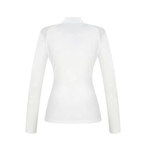 Golf Wear Long sleeved Women's Fashionable Solid color Versatile Top - Image 5