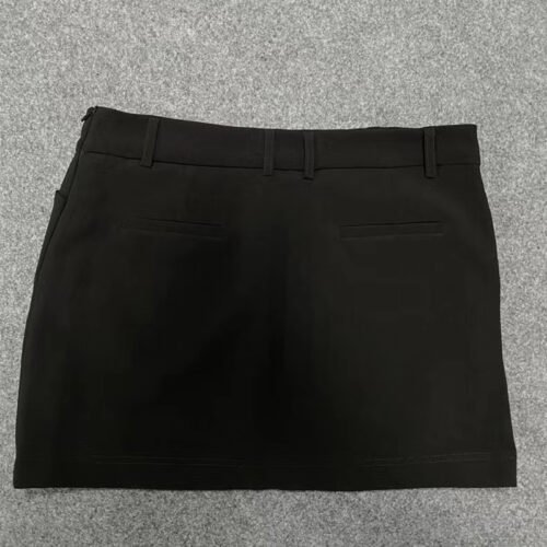 Summer new Golf women's quick drying white long sleeved T-shirt top, sports slim fit short skirt - Image 7