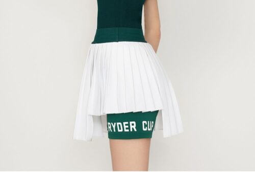 Golf suit women's short skirt personality sports fashion pleated skirt A-line skirt - Image 8