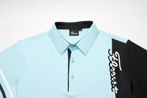 Golf apparel men's outdoor sports apparel short sleeved golf casual top - Image 8