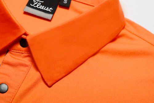 Golf Men's Solid color Top, Fashionable Breathable Simple Golf Polo Shirt - Image 9