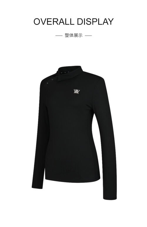 Golf women's top slim fit, dry breathable high-end golf polo shirt - Image 9