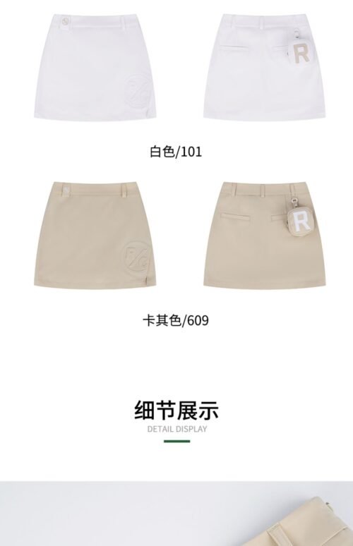 Golf clothing women's short skirt summer fashion sports bag hip skirt - Image 18