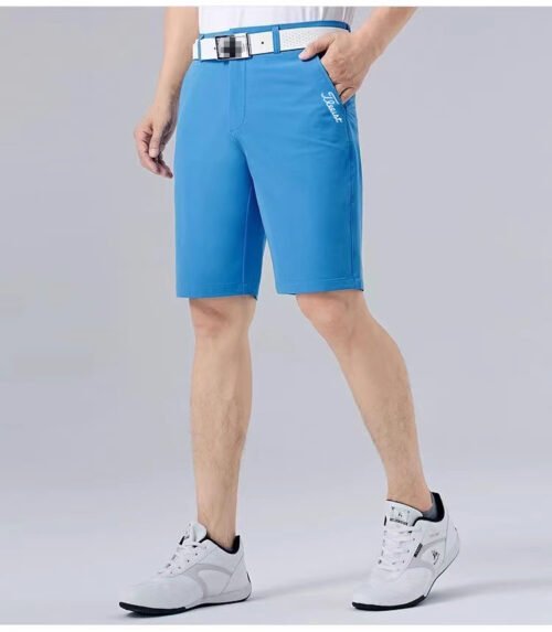 Summer Golf Pants Men's Comfortable Sports Pants Casual Golf Versatile Breathable Quick Drying Shorts - Image 2