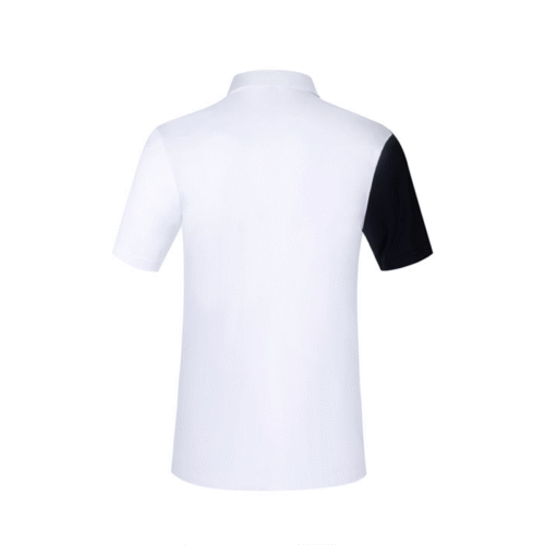 Men's Summer Polo Shirt Cotton Golf Shirt Breathable Short Sleeves Polos Button-down Polo Shirt Solid Color Polo - Image 5