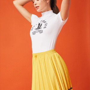 2025 New Women's Golf Top Fashion Sports Breathable Polo Shirt Skin friendly Breathable Versatile