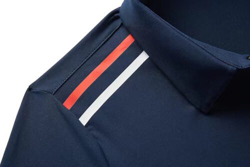 Golf clothing autumn loose and fashionable lapel quick drying versatile women's long sleeved minimalist sports top - Image 7