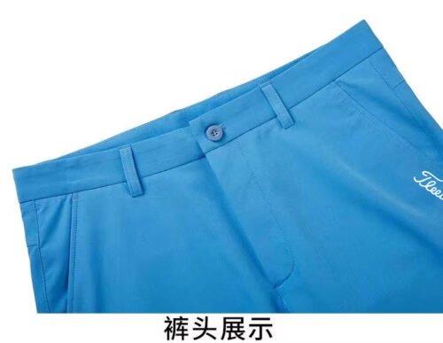Summer Golf Pants Men's Comfortable Sports Pants Casual Golf Versatile Breathable Quick Drying Shorts - Image 6